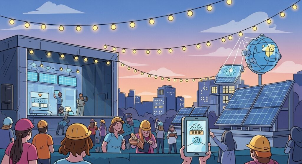 Checklist de Energia para Eventos ao Ar Livre: Não Deixe a Peteca Cair!