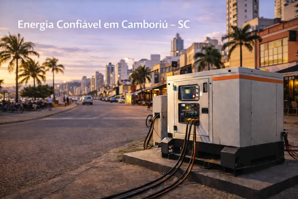 Aluguel de Gerador de Energia em Camboriú – SC