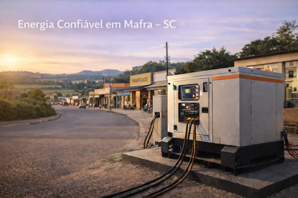 Aluguel de Gerador de Energia em Mafra – SC