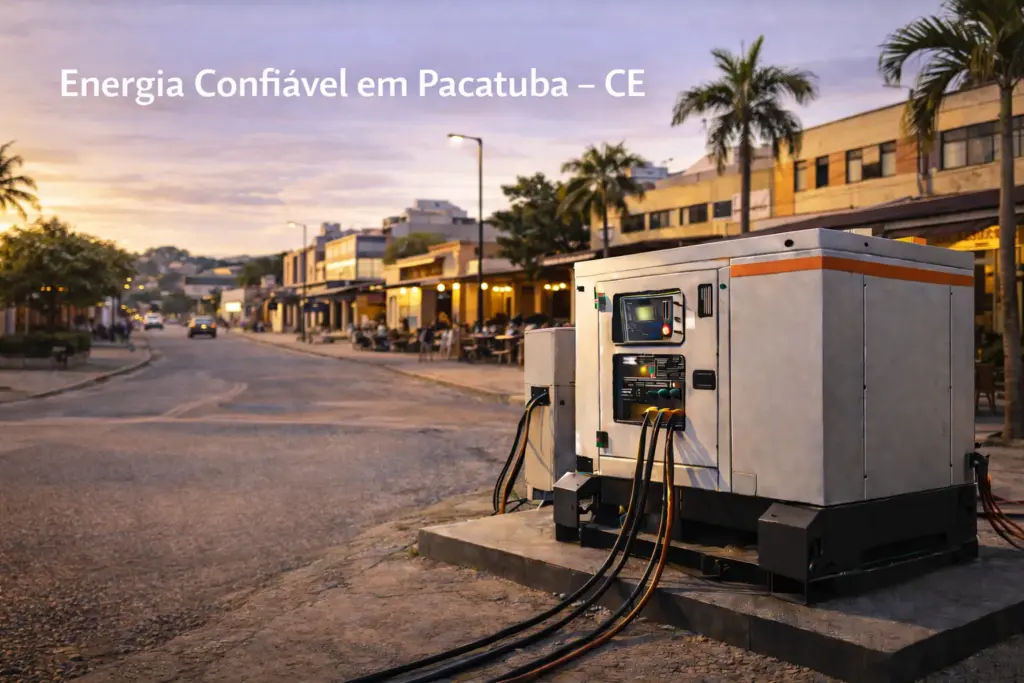 Aluguel de Gerador de Energia em Pacatuba – CE