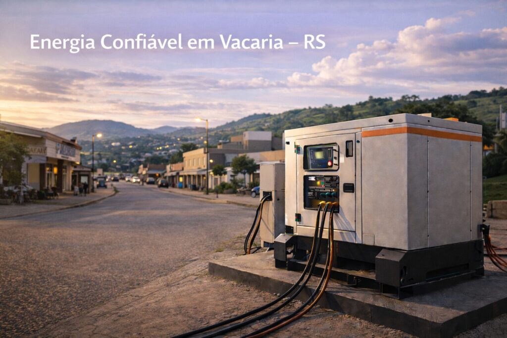 Aluguel de Gerador de Energia em Vacaria – RS
