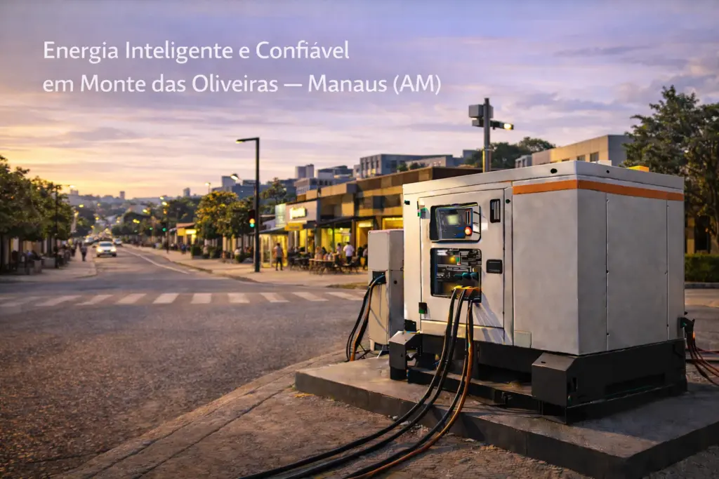 Aluguel de Gerador de Energia – Monte das Oliveiras Manaus (AM)