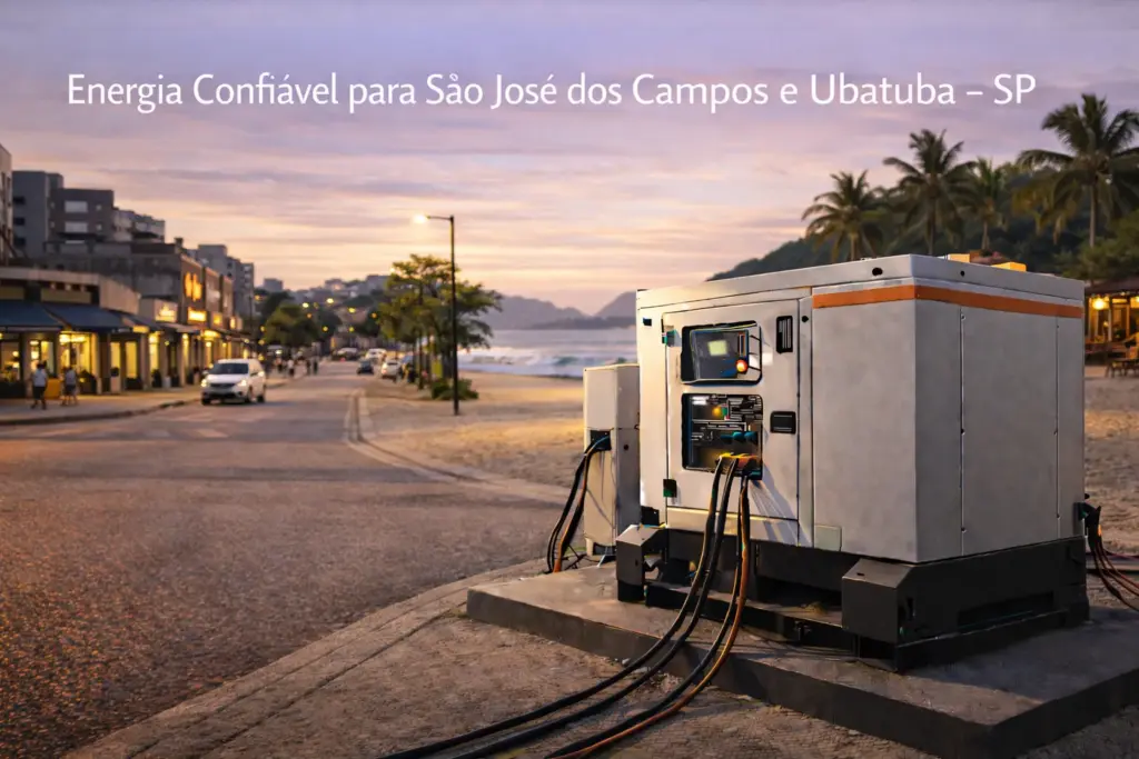 Aluguel de Gerador de Energia – São José dos Campos & Ubatuba (SP)